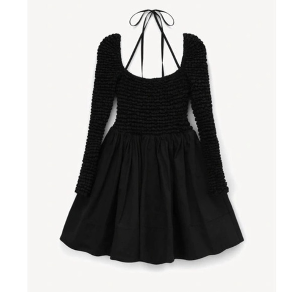 NEW STAUD Cassidy Dress in Black - Picture 5 of 16